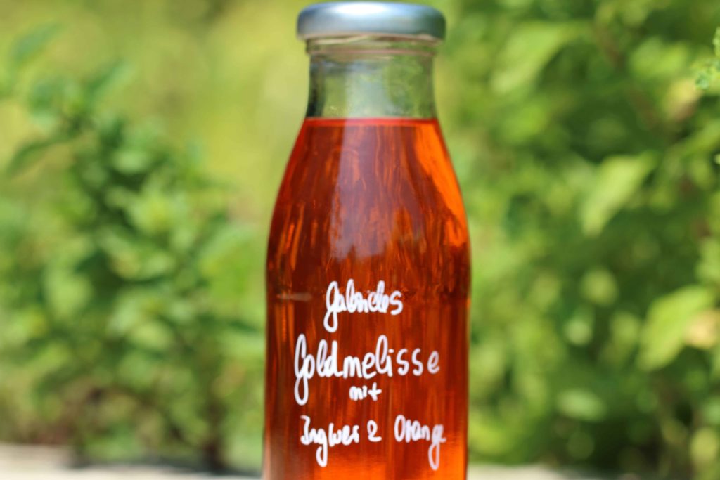 Goldmelissensiurp | Rezept