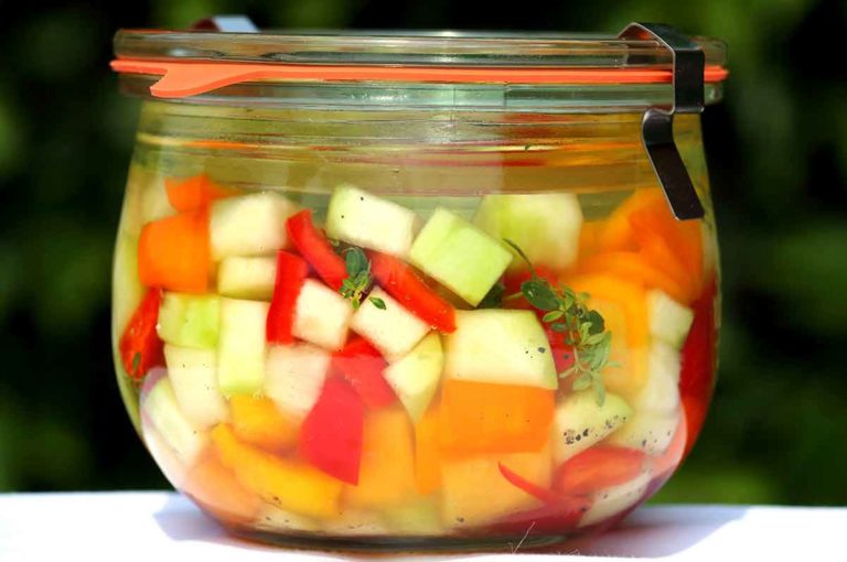 Zucchini-Paprika-mit-Thymian